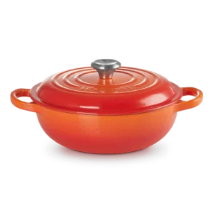 Le Creuset Marmite Braadpan Signature 'Oranjerood' Ø22cm / 2.2L