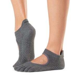 Antislip Sokken Bellarina Met Tenen Charcoal Grey – ToeSox