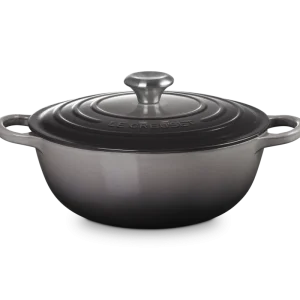 Le Creuset Marmite Braadpan Signature 'Flint' Ø26cm / 4.1L