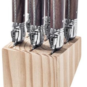 Laguiole Style de Vie Steakmessen Dark Wood 'Premium Line'