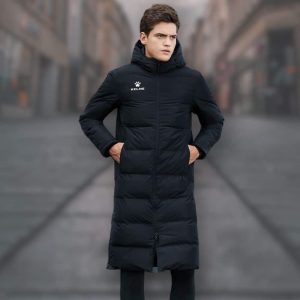 Unisex lang zwart waterdicht voetbaljack